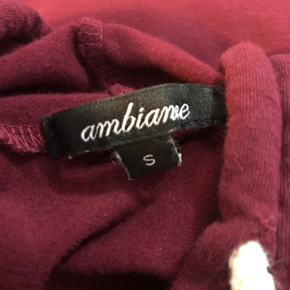 Ambiance Hooded Short Sleeve Sporty Jersey Dress - Picture 5 of 6